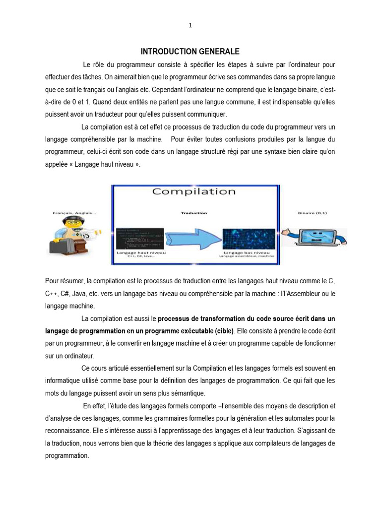 Compilation et Langages de Programmation | PDF | Compilateur | Langage ...