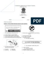 Sekolah Menengah Kebangsaan Durian Tunggal February 2012: Form 2