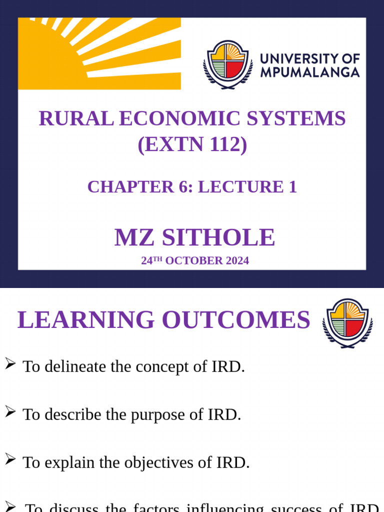 Chapter 6 Lecture 1 | PDF | Economies