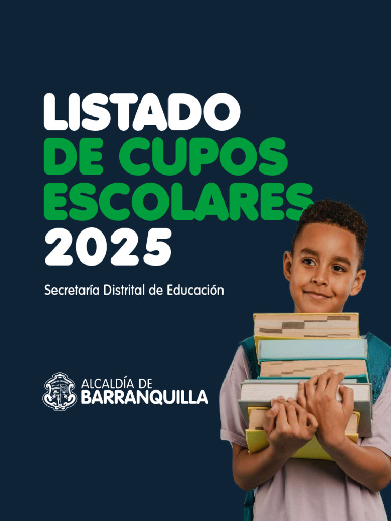 Cupos Escolares 2025 | PDF