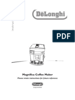 Magnifica Coffee Maker: Please Retain Instructions For Future Reference