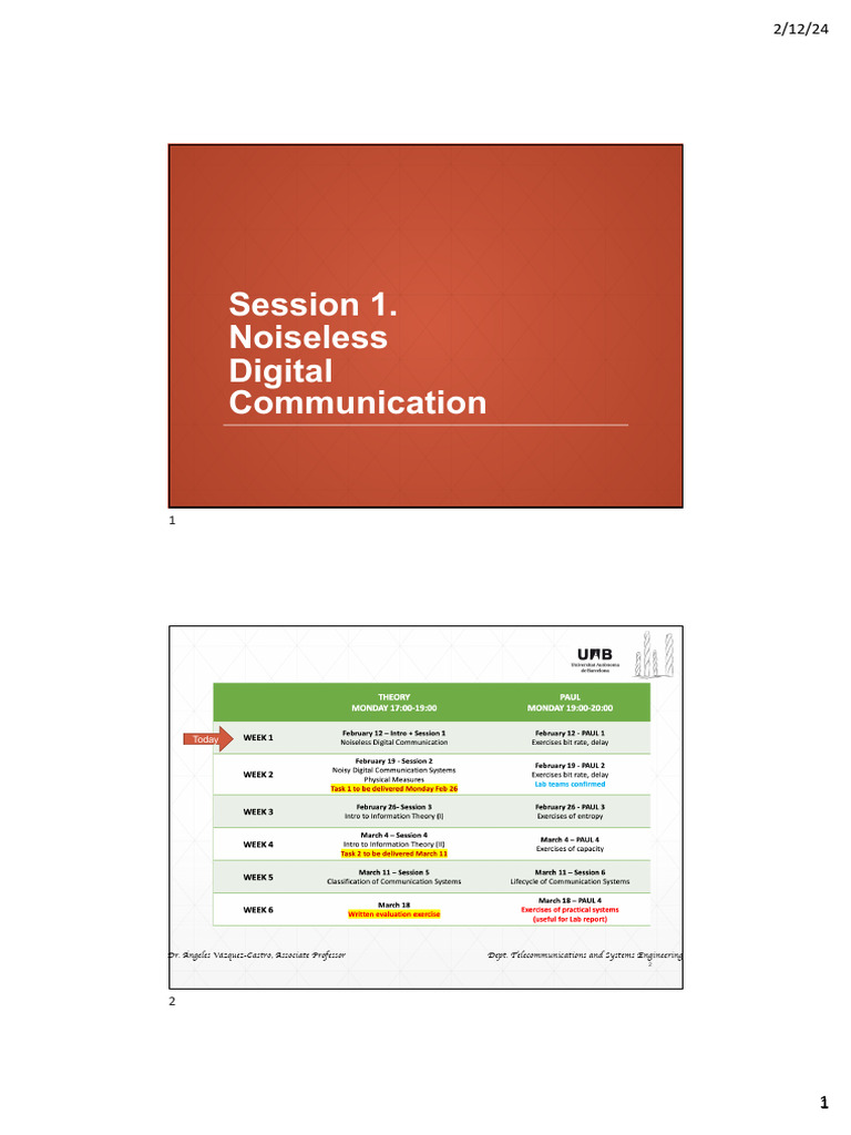 Session 1 and PAUL 1 | PDF | Analog To Digital Converter | Sampling ...