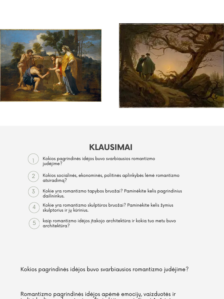 romantizmas | PDF