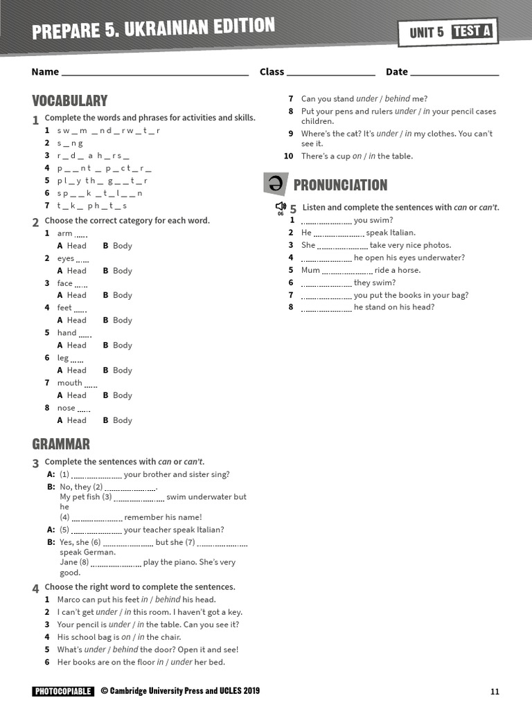 Prepare 5 Tests book-11 | PDF | Linguistics | Human Communication