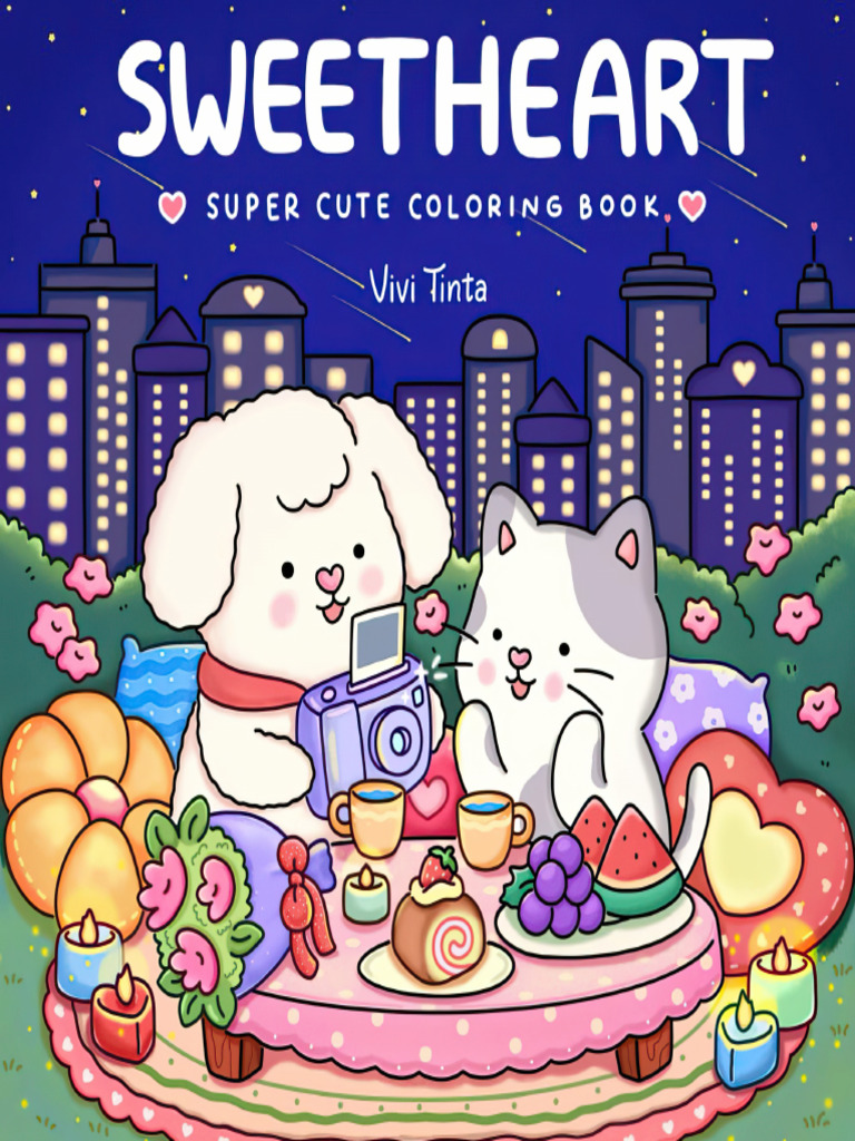 Sweetheart by Vivi Tinta (Coloring Book) | PDF