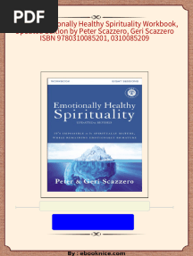 Instant Download (Ebook) Emotionally Healthy Spirituality Workbook, Updated Edition by Peter Scazzero, Geri Scazzero ISBN 9780310085201, 0310085209 PDF All Chapters