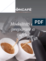 Modalita I de Preparare A Cafelei