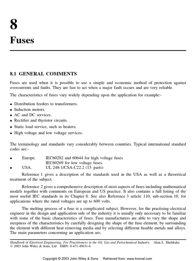 10 Fuses - Copy - Copy - Copy - Copy - Copy | PDF | Fuse (Electrical ...