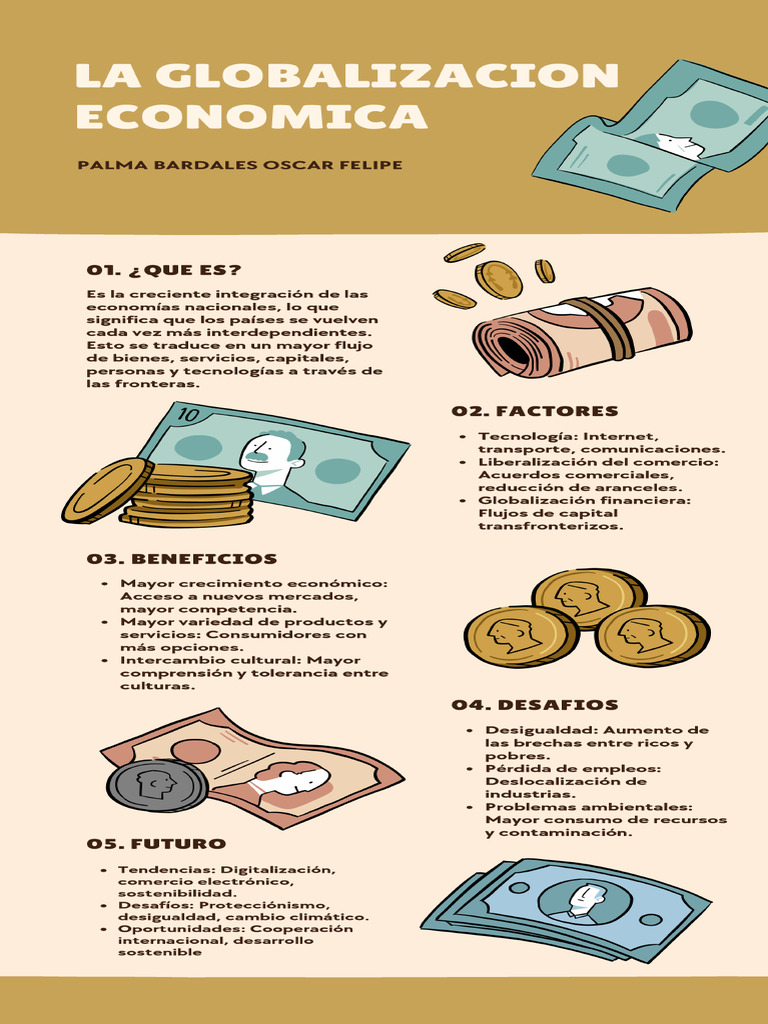 Infografía Consejos para Mejorar Tus Finanzas Ilustrado Marrón | PDF