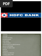 HDFC Core Banking