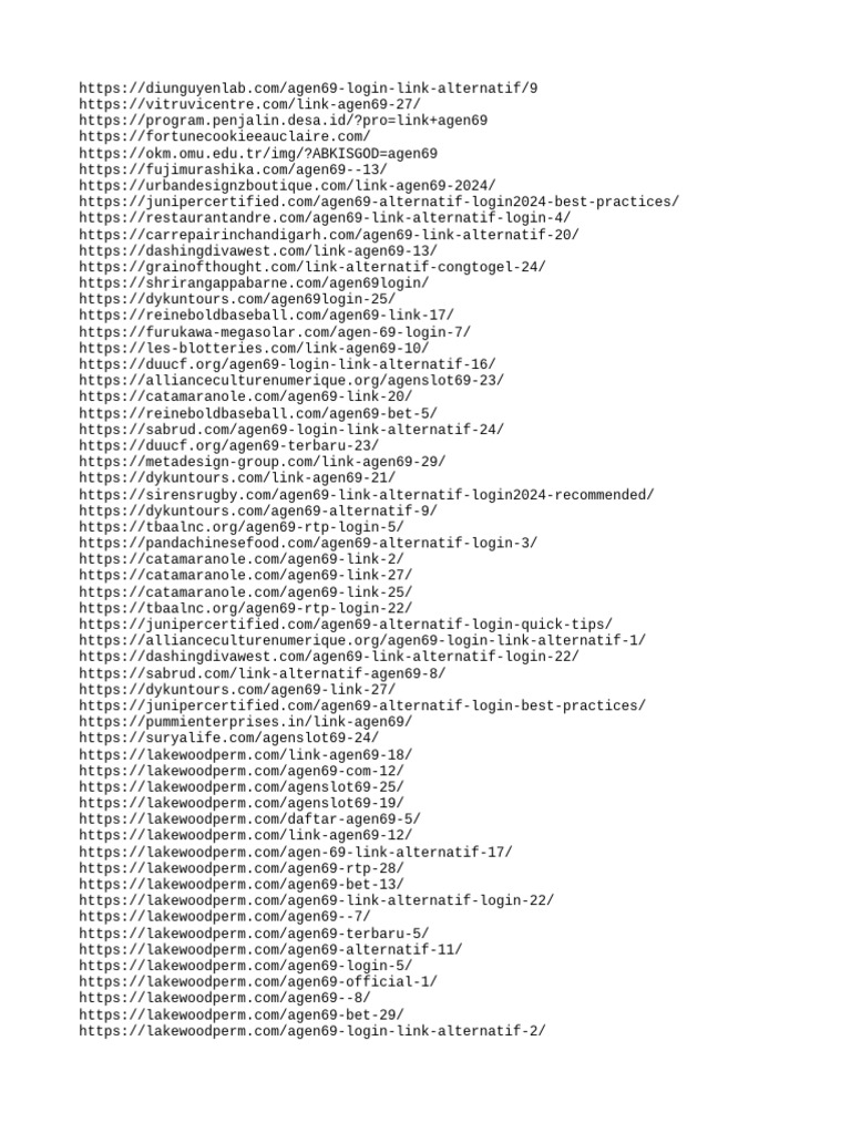 agen69-login-link-alternatives-pdf
