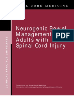 Neurogenic Bowel Management