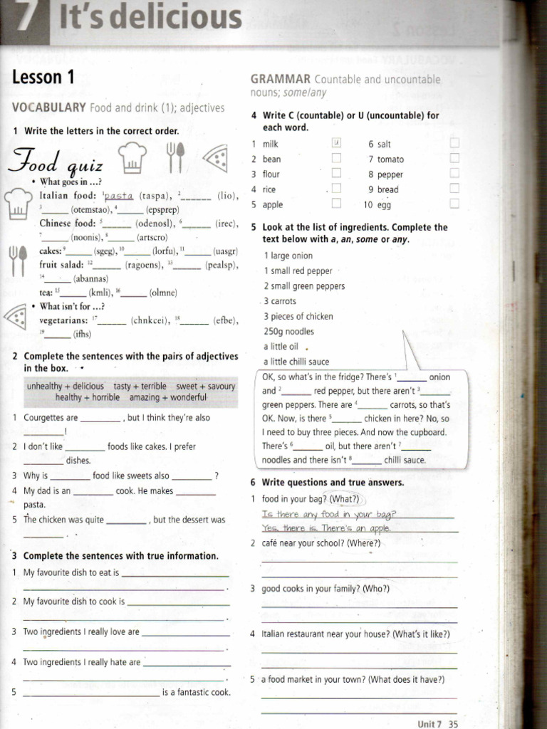 Unit 7 Lesson 1 Wb Pdf