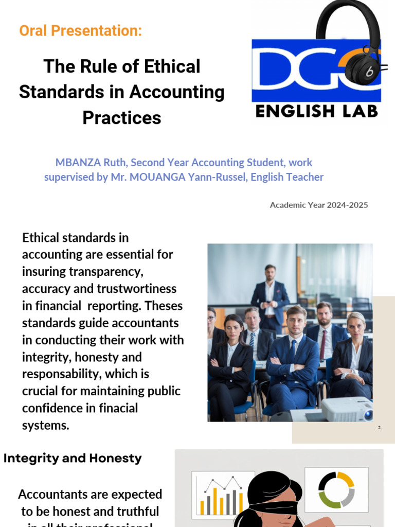 Ethical Standards in Accounting Practices | PDF | Conflict Of Interest ...