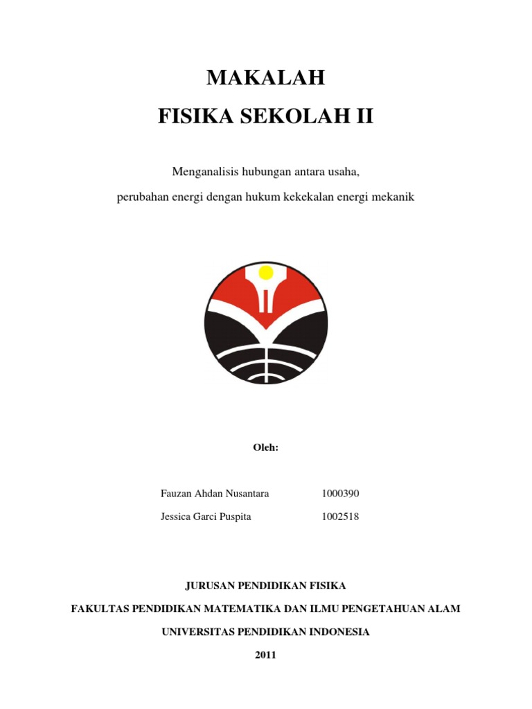 Usaha Dan Energi