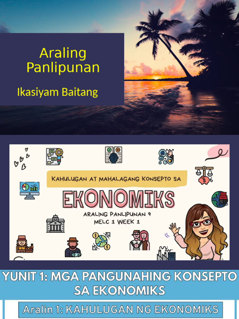 Araling Panlipunan | PDF