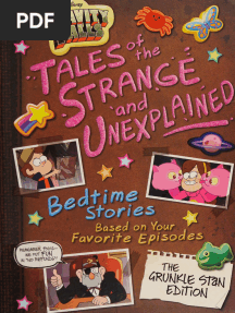 Gravity Falls - Books #10 - Tales of the Strange and Unexplained by David Roe (Book Scan)
