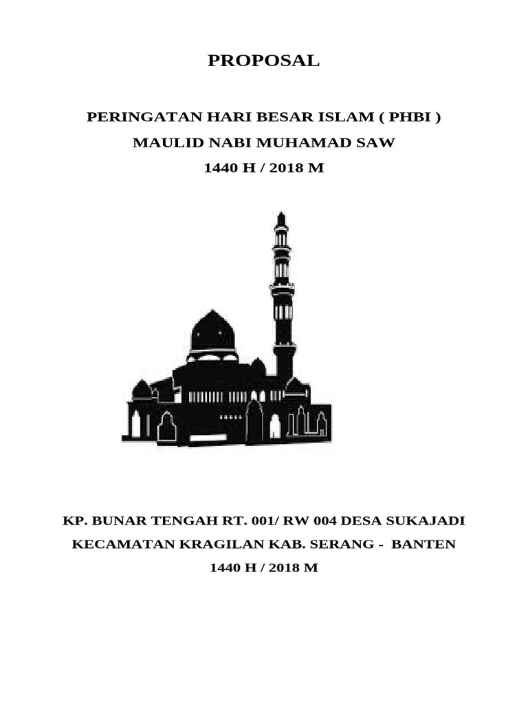 Cover Proposal Phbi | PDF