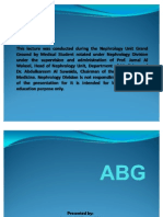 Arterial Blood Gas