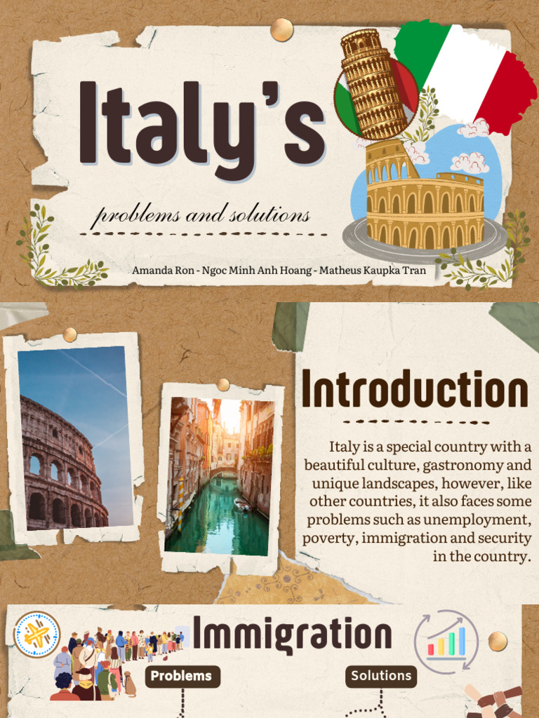 Italy's Economic Challenges and Solutions | PDF | Cost Of Living | Salary