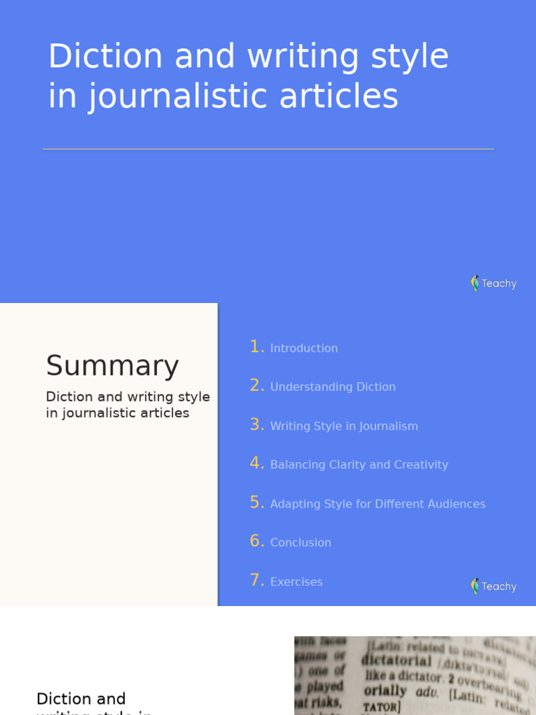 Diction visual data 6
