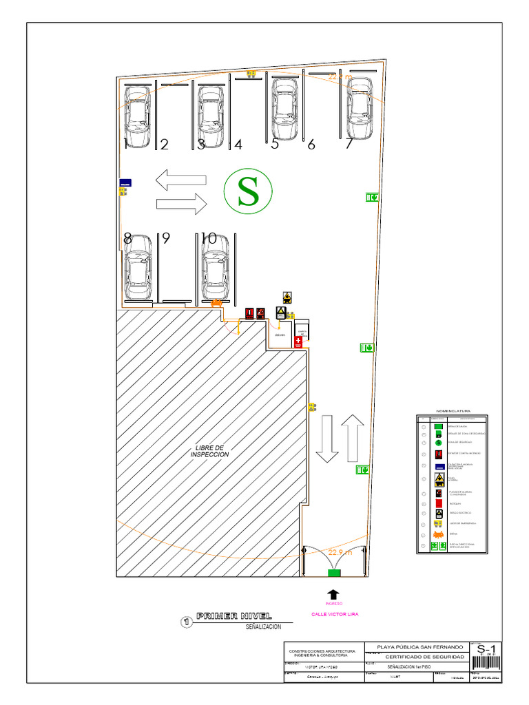 Señalización de Seguridad en Playa San Fernando | PDF