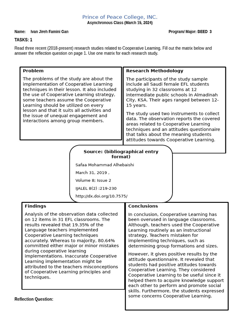 Activity-in-Science | PDF | Quantitative Research | Teachers