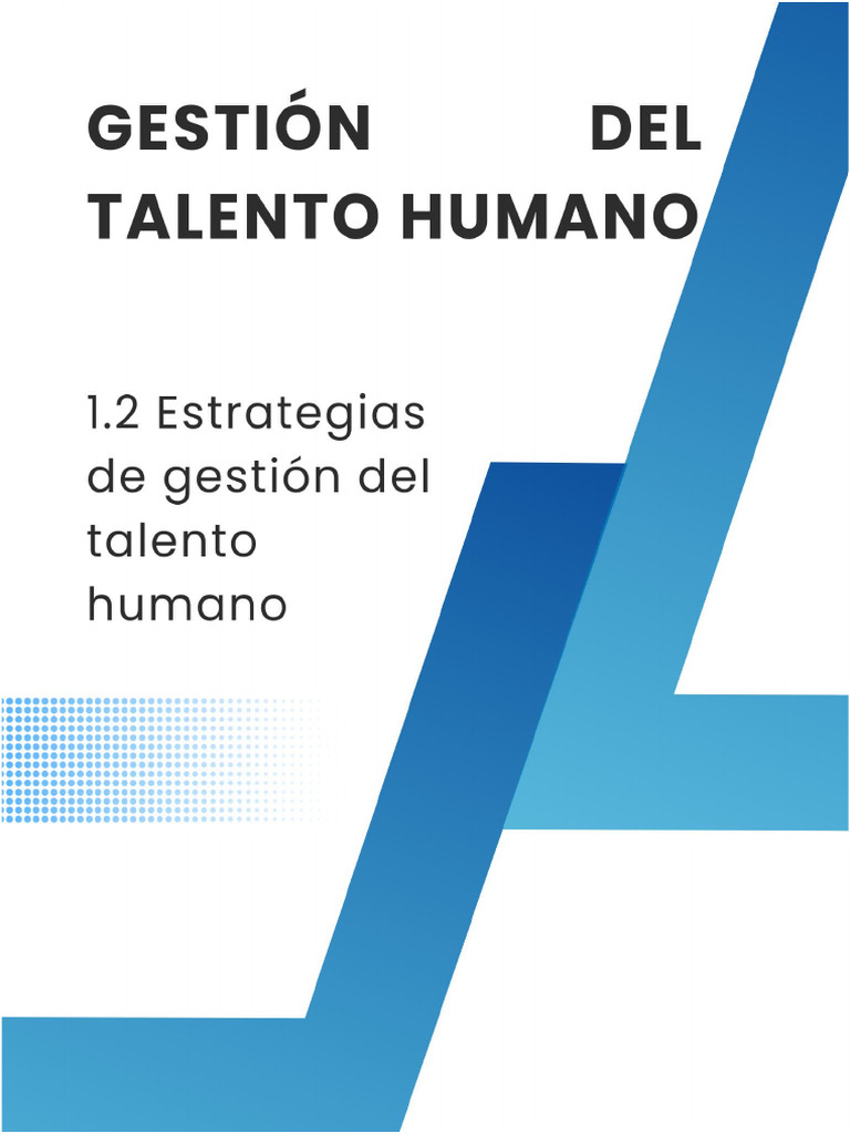 Estrategias de Gestión del Talento Humano | PDF | Evaluación de ...