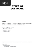 Types and Categories of Software | PDF | Software | Application Software
