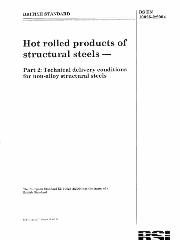 bs-en-10025-2-2004-hot-rolled-products-of-structural-steels-part-2