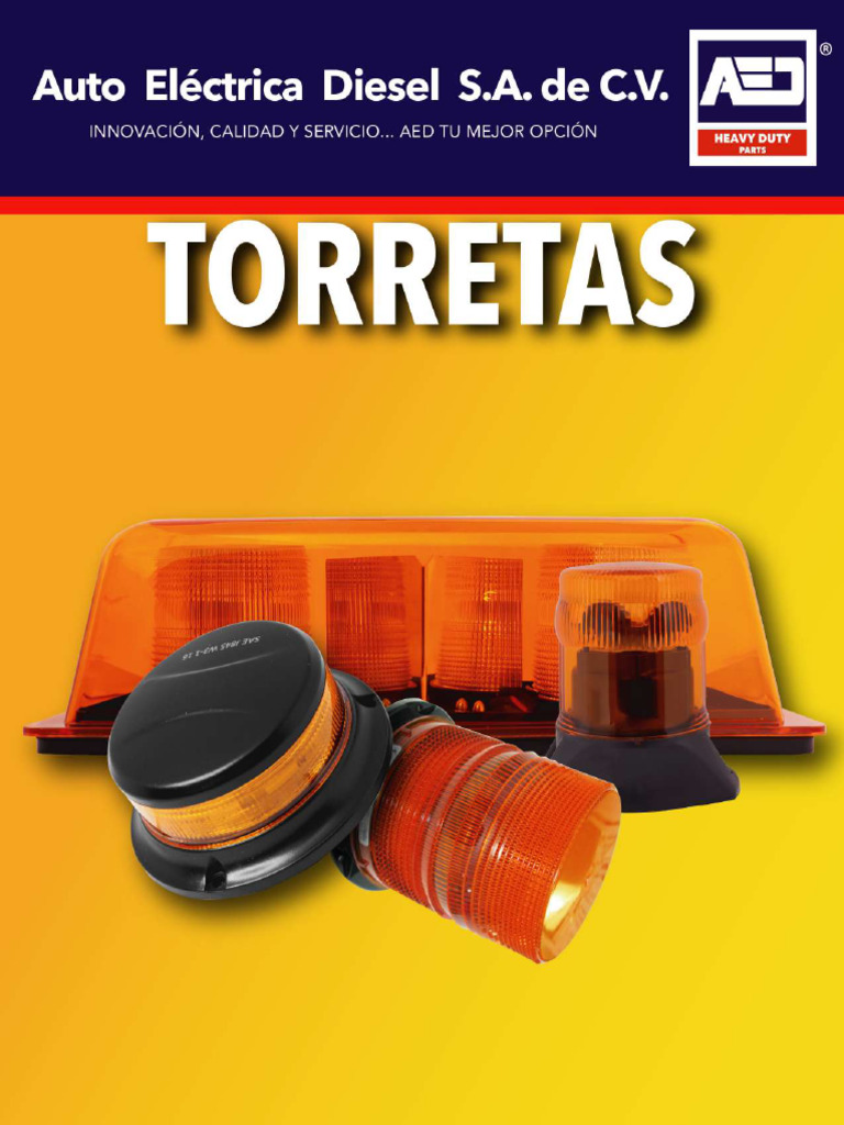 Torretas de Emergencia y Auto 12V/24V | PDF