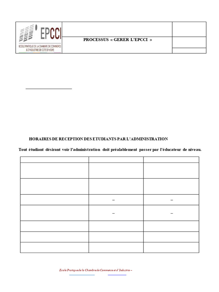 Charte des Étudiants BTS EPCCI | PDF | Étudiants