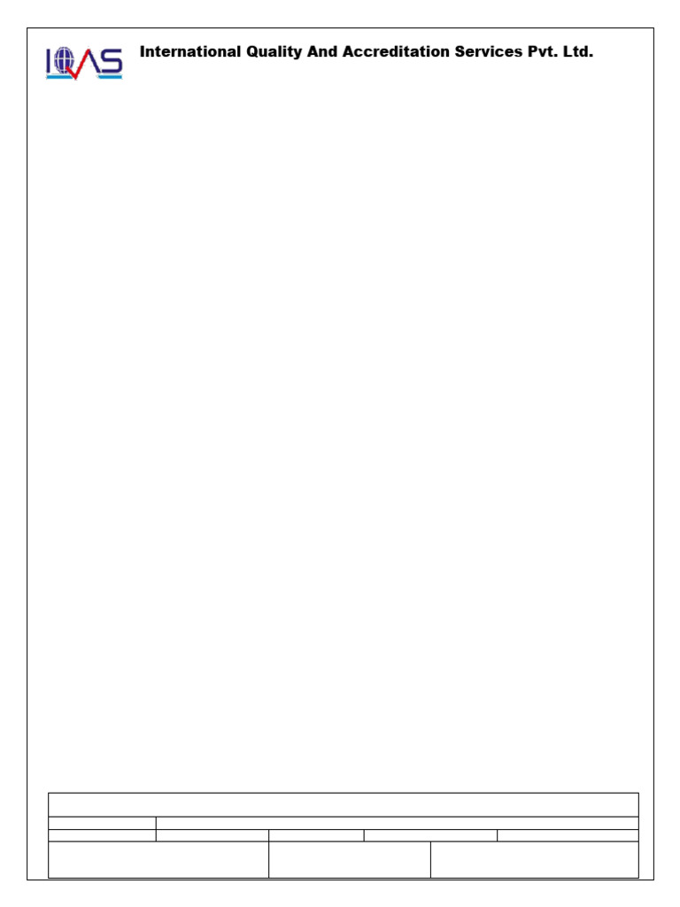 IQAS Personnel Duties and Responsibilities | PDF | International ...