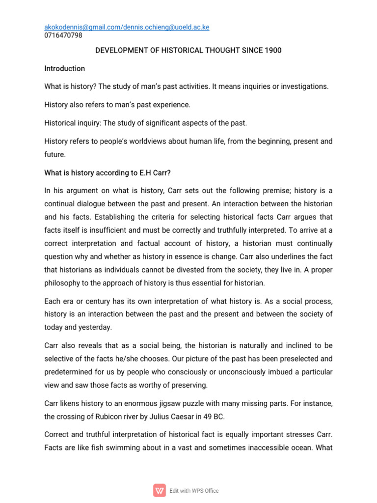 Philosophy of History | PDF