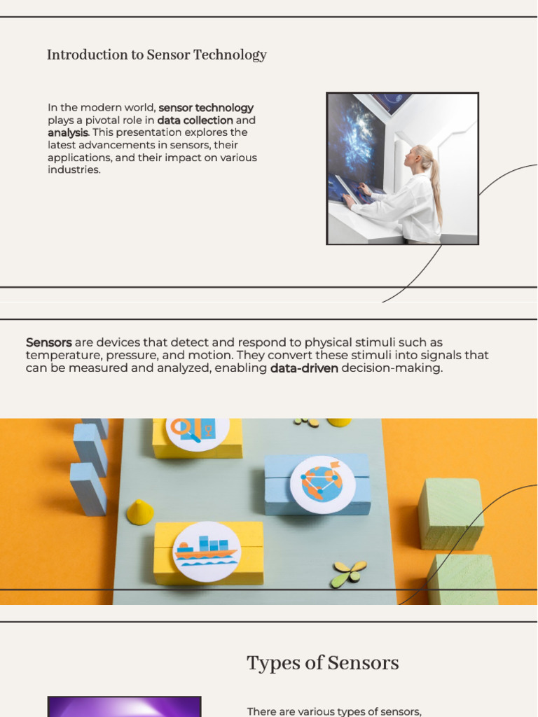 Slidesgo Advancements in Sensor Technology Transforming Data Collection ...