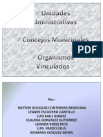 Unidades Administrativas