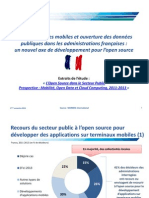 Prospective Sur L'open Source Dans Le Secteur Public Mobilité, Open Data Et Cloud Computing - Etude MARKESS International