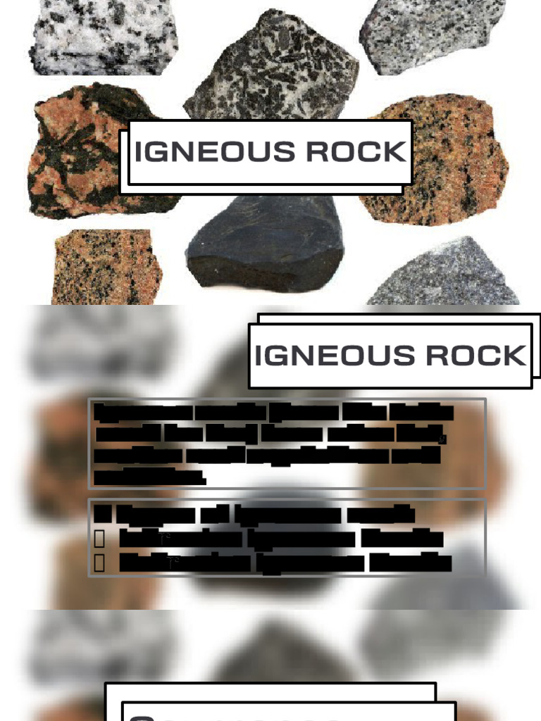 Types of Igneous Rocks Explained | PDF | Igneous Rock | Basalt