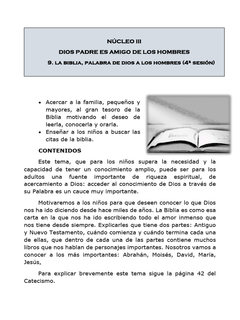 Fomentando el Amor por la Biblia en Familia | PDF
