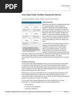 Data Sheet Dc Facilities Assessment