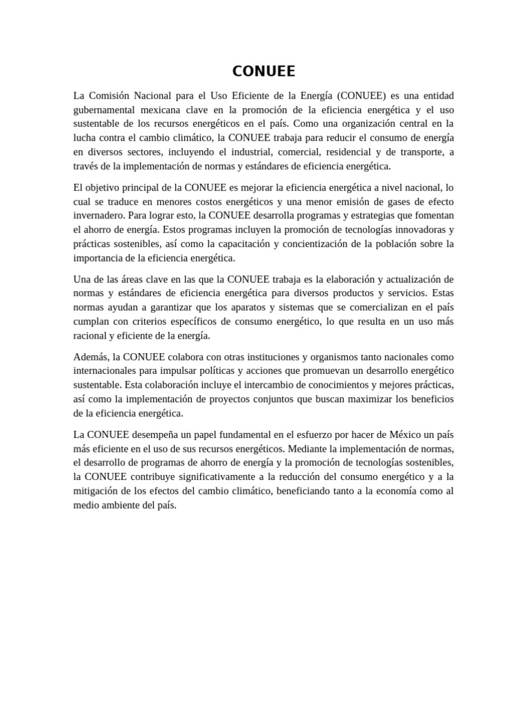 CONUEE | PDF
