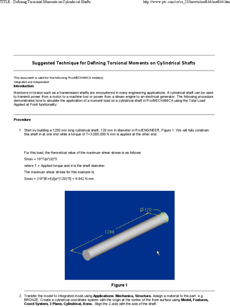 Defining Torsional PDF Torque Stress (Mechanics)