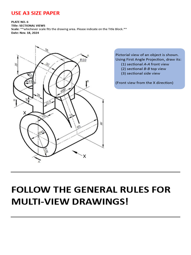 PLATE 6 Section Views | PDF