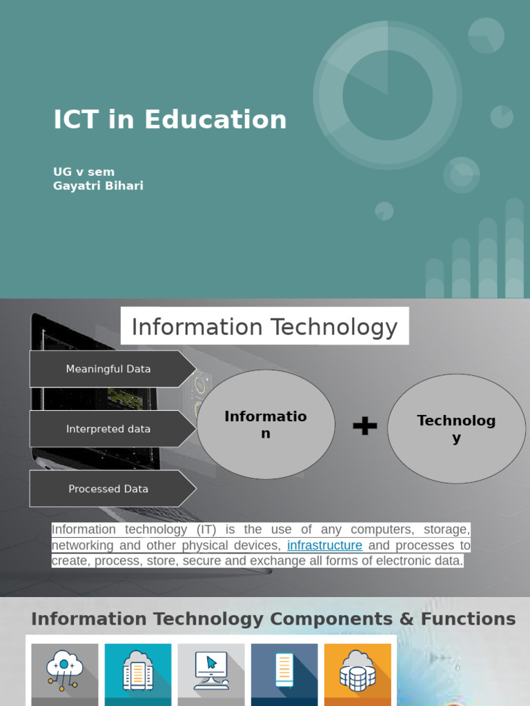 ICT in education | PDF | Information And Communications Technology ...