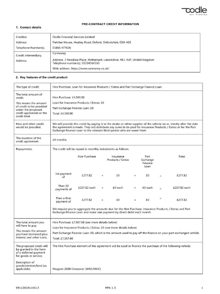 Countersigned Agreement CARM 241108 264823 | PDF