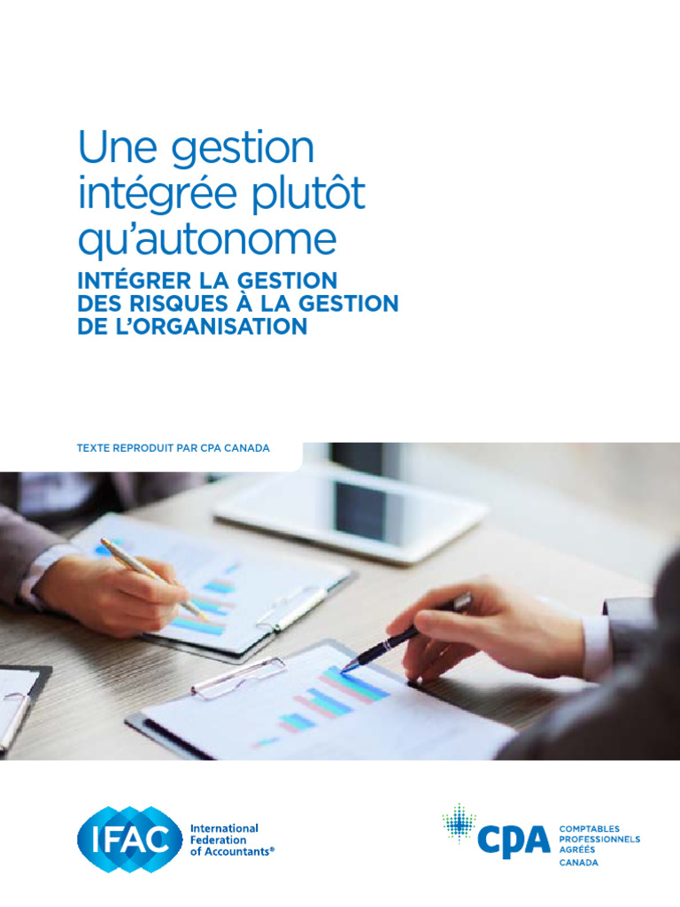 Intégration de la gestion des risques | PDF | Gestion des risques | Risque