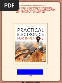 Download Complete (Ebook) Practical Electronics for Inventors, Fourth Edition by Paul Scherz, Simon Monk ISBN 9781259587542, 1259587541 PDF for All Chapters