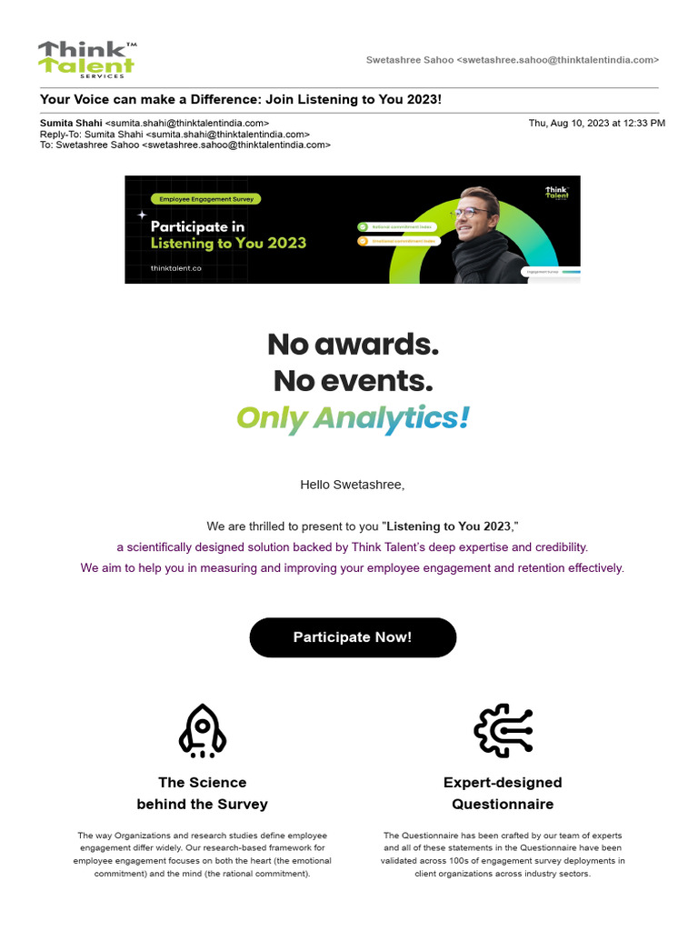 Join Listening To You 2023! | PDF | Social Psychology | Psychology