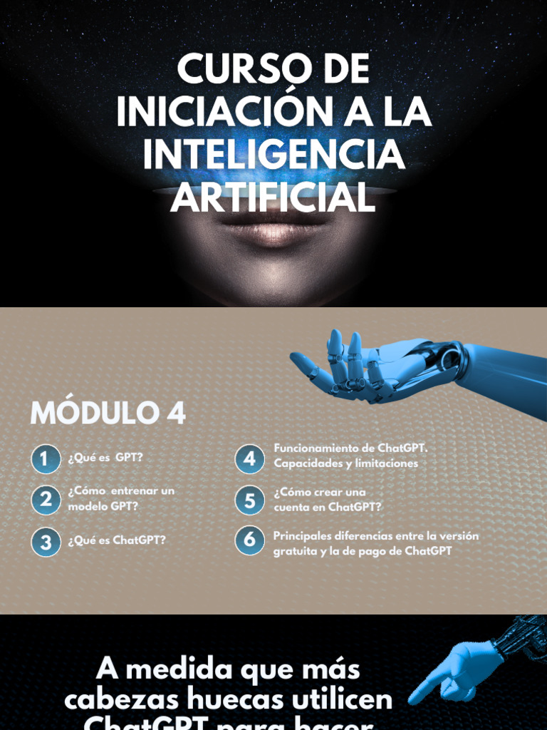 Introducción a GPT y ChatGPT | PDF | Inteligencia artificial ...