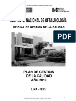 1.plan de Gestion de La Calidad 2010